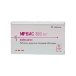 Ирбис, таблетки покрытые пленочной оболочкой 300 мг 30 шт
